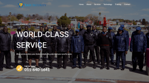 Easy Security home screen snapshot