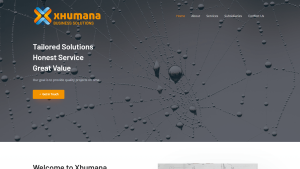Xhumana home screen snapshot